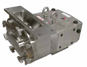 Ampco ZP pump with rectangular flange inlet